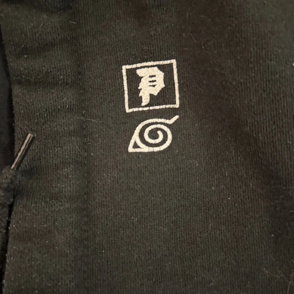 Primitive Skateboard Naruto Shippuden Anime Black Hoodie Size Men’s XL - Picture 4 of 5